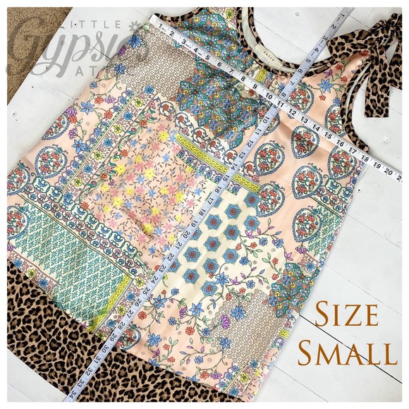 Entro Handmade Patchwork Bohemian Tunic Dress - Picture 10 of 12